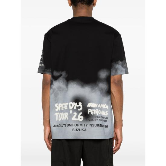 26SS Y3 X Amg 탑 KR2376 BLACK GREY - OTHER BRANDS