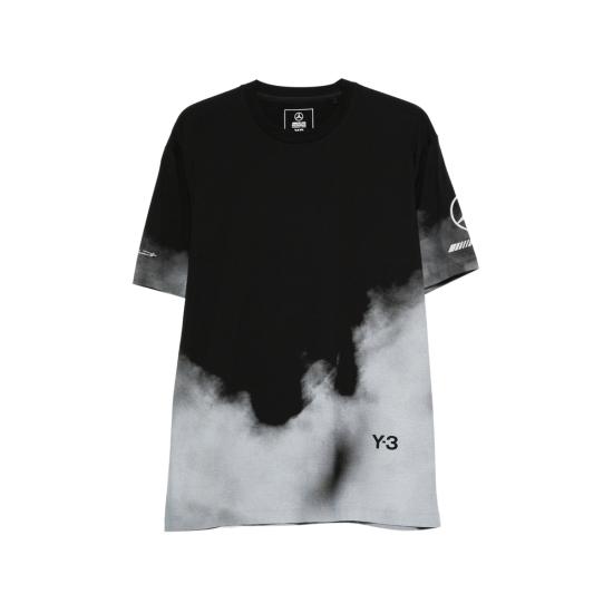 26SS Y3 X Amg 탑 KR2376 BLACK GREY