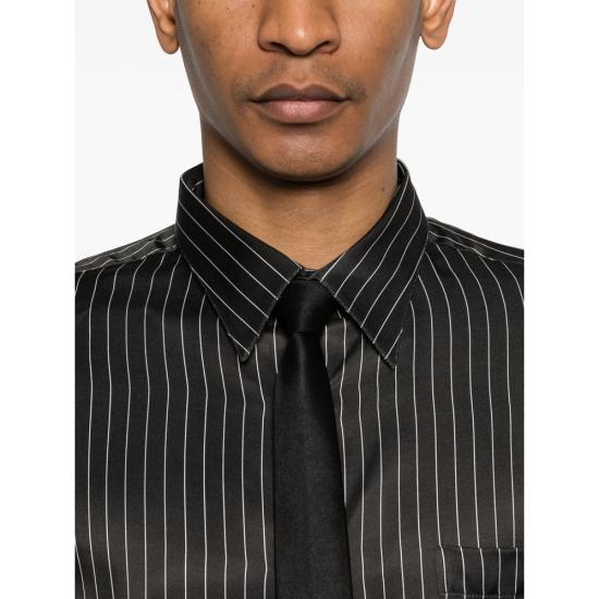 26SS 어니스트 더블유 베이커 셔츠 SH20 SR02 BLKWH BLACK - ERNEST W. BAKER