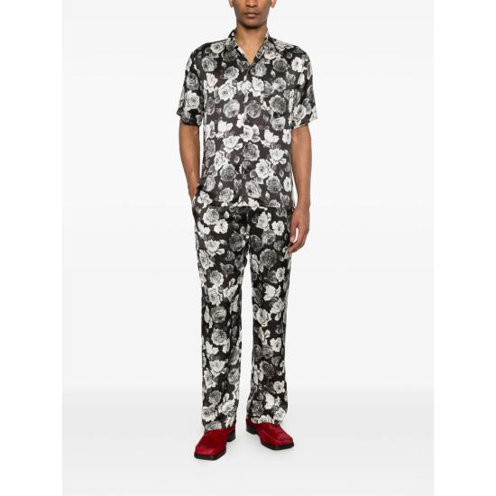 26SS 어니스트 더블유 베이커 스트레이트 팬츠 PT36 SR03 ROSE BLACK WHITE - ERNEST W. BAKER