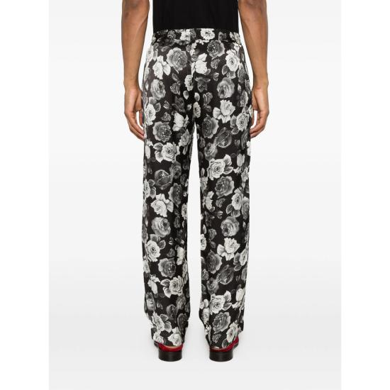 26SS 어니스트 더블유 베이커 스트레이트 팬츠 PT36 SR03 ROSE BLACK WHITE - ERNEST W. BAKER