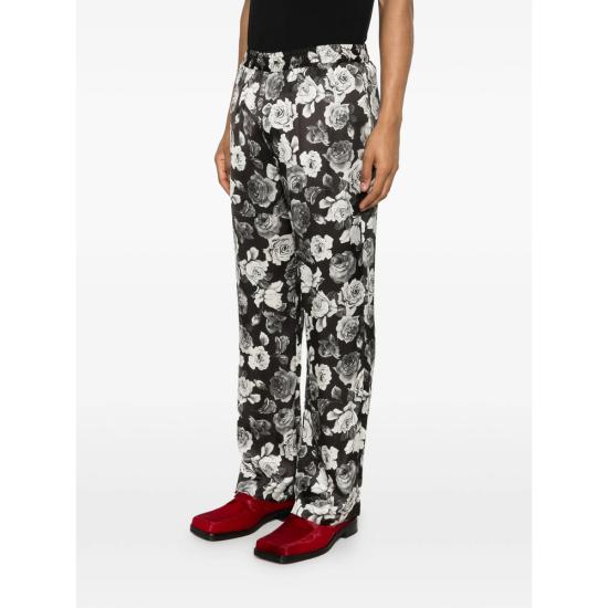 26SS 어니스트 더블유 베이커 스트레이트 팬츠 PT36 SR03 ROSE BLACK WHITE - ERNEST W. BAKER