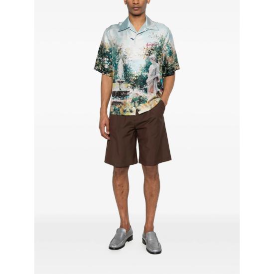 26SS 아미리 셔츠 AMTOSH1140 MULTI BLUE GREEN - AMIRI