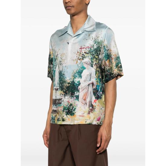 26SS 아미리 셔츠 AMTOSH1140 MULTI BLUE GREEN - AMIRI