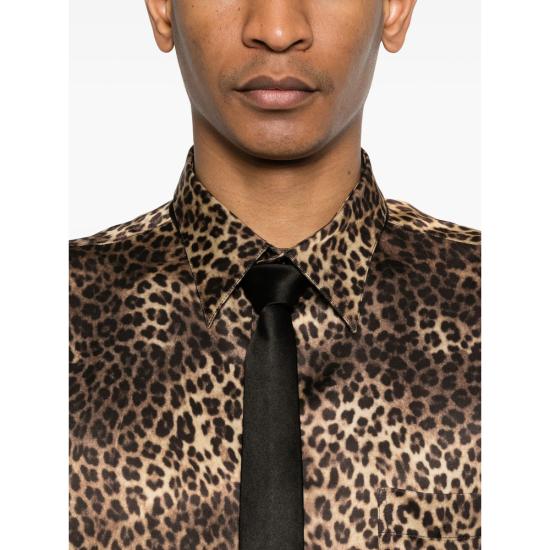 26SS 어니스트 더블유 베이커 셔츠 SH23 SR01 CHEET BROWN BROWN - ERNEST W. BAKER