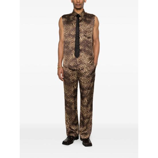 26SS 어니스트 더블유 베이커 셔츠 SH23 SR01 CHEET BROWN BROWN - ERNEST W. BAKER