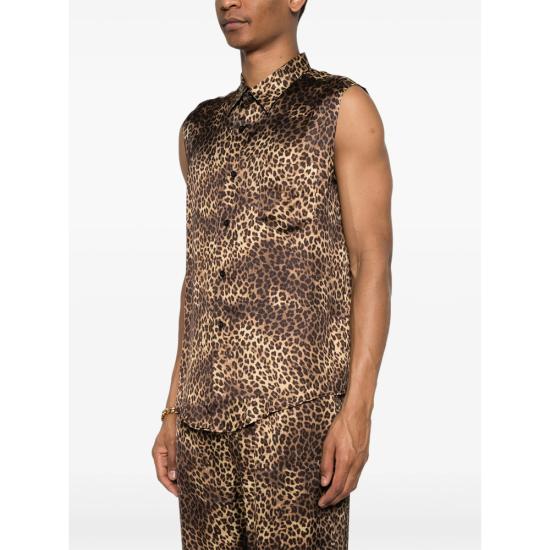 26SS 어니스트 더블유 베이커 셔츠 SH23 SR01 CHEET BROWN BROWN - ERNEST W. BAKER