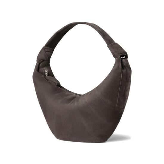 26SS 르메르 알파카 누벅 레더 포춘 크루아상 백 BG0071 LL0189 BR007 BROWN - LEMAIRE