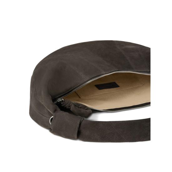 26SS 르메르 알파카 누벅 레더 포춘 크루아상 백 BG0071 LL0189 BR007 BROWN - LEMAIRE