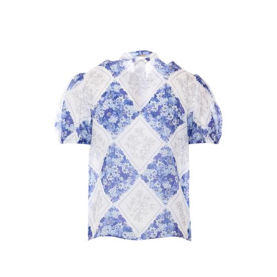 26SS 트윈셋 셔츠 261TP213C 13405 WHITE BLUE - TWINSET