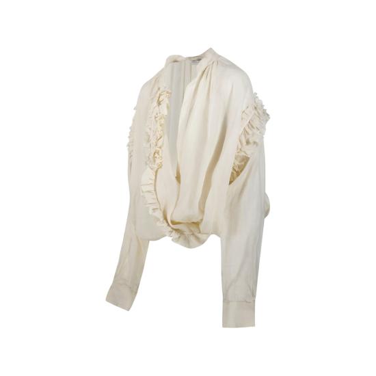 26SS 드리스 반 노튼 블라우스 3112 010745 006 NEUTRALS - DRIES VAN NOTEN