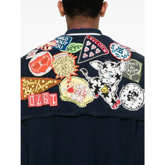 26SS 겐조 봄버 자켓 FG55BL5014MJ 76 BLUE - KENZO