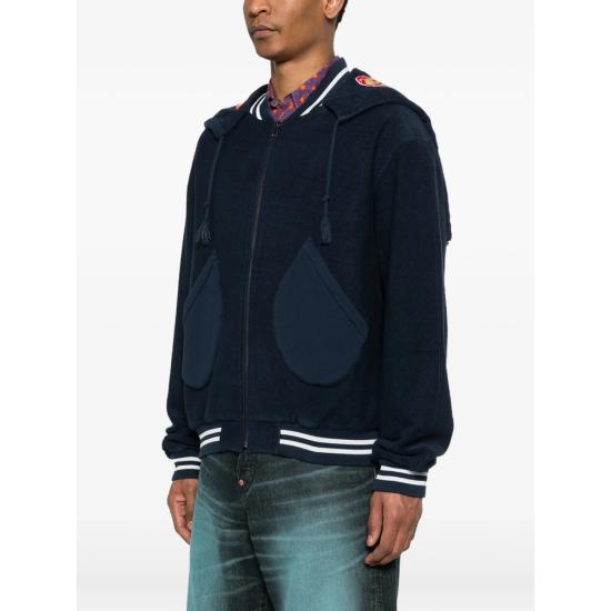 26SS 겐조 봄버 자켓 FG55BL5014MJ 76 BLUE - KENZO