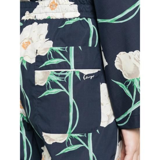 26SS 겐조 스트레이트 팬츠 FG52PA1239O2 76 BLUE WHITE - KENZO