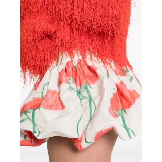 26SS 겐조 스커트 FG52JU3289R2 03 WHITE RED - KENZO