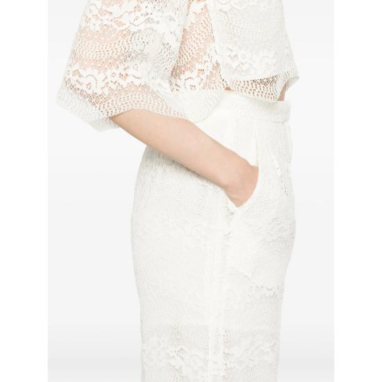 26SS 트윈셋 팔라초 팬츠 261TP2901 00059 WHITE - TWINSET