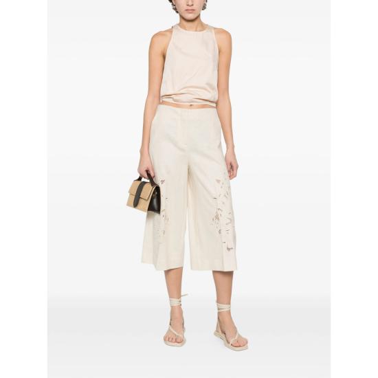 26SS 트윈셋 크롭 팬츠 261TP2313 00059 NEUTRALS - TWINSET