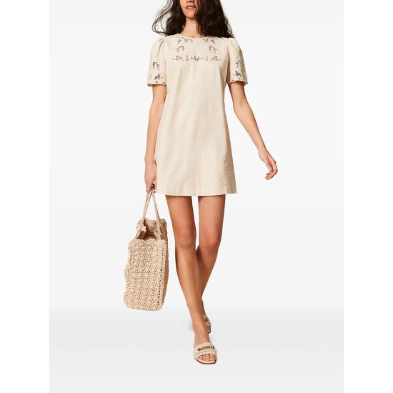 26SS 트윈셋 미디 원피스 261TP2310 00059 NEUTRALS - TWINSET