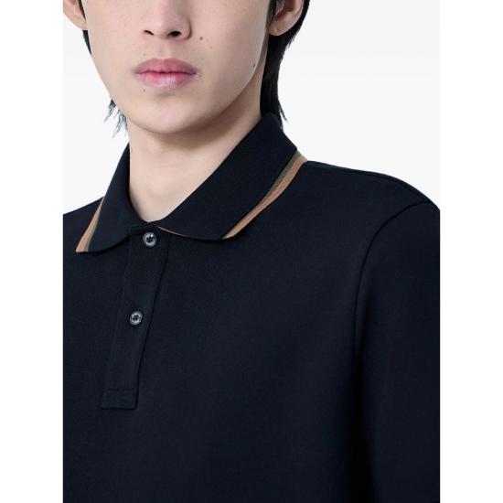 26SS 몽클레어 폴로 티셔츠 L109189A16 8A000 05 999 BLACK - MONCLER