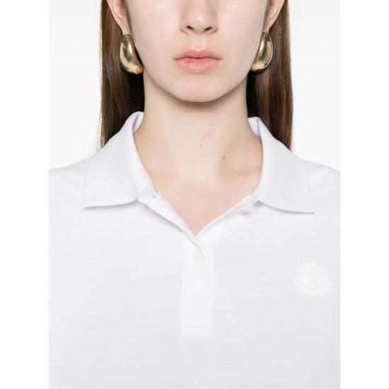 26SS 몽클레어 폴로 티셔츠 89A16L1093 8A000 05 00A WHITE - MONCLER