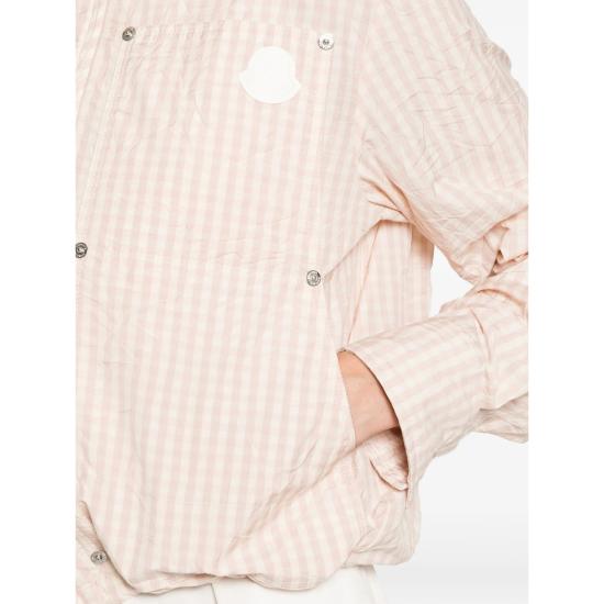 26SS 몽클레어 셔츠 599DI 2F000 08 F40 PINK WHITE - MONCLER