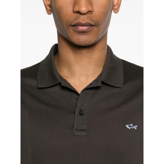 26SS 폴앤샤크 폴로 티셔츠 99311001 331 BROWN - PAUL & SHARK