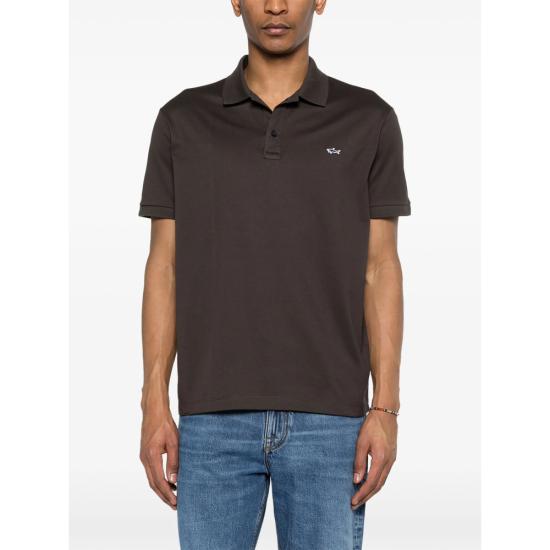 26SS 폴앤샤크 폴로 티셔츠 99311001 331 BROWN - PAUL & SHARK