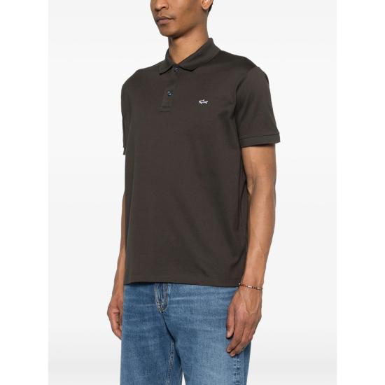 26SS 폴앤샤크 폴로 티셔츠 99311001 331 BROWN - PAUL & SHARK
