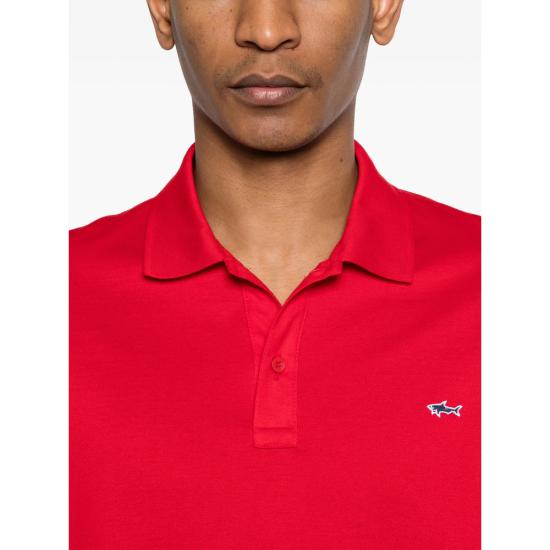 26SS 폴앤샤크 폴로 티셔츠 99311001 577 RED - PAUL & SHARK