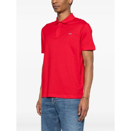 26SS 폴앤샤크 폴로 티셔츠 99311001 577 RED - PAUL & SHARK