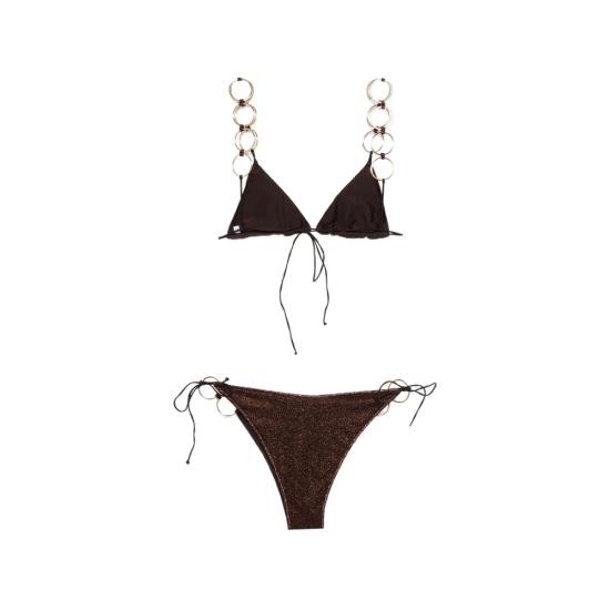 26SS 오세리 비키니 수영복 RKS261 LUREX CHOCO BROWN - OSÉREE
