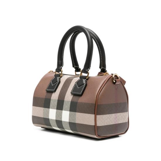 26SS 버버리 토트백 8112226 MN BOWLING A8900 BROWN BLACK - BURBERRY
