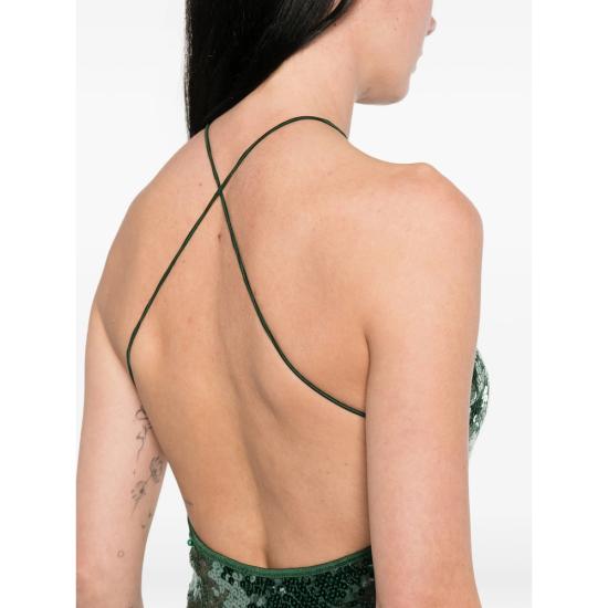 26SS 오세리 원피스 MYS261 SEQUINS GREEN - OSÉREE