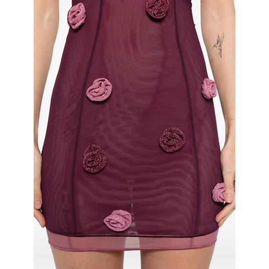 26SS 오세리 숏 원피스 FDS261 TULLE PURPL PURPLE - OSÉREE