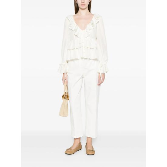 26SS 마크 켄리 도미노 탄 데님 팬츠 26 2 234 3031 PRAME IVORY WHITE - MARK KENLY DOMINO TAN