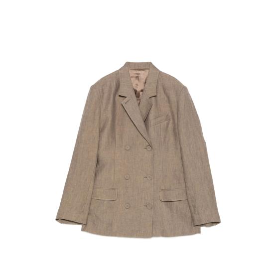 26SS 마크 켄리 도미노 탄 수트 자켓 26 2 198 3653 JENIA WOOD BROWN