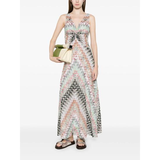 26SS 미소니 원피스 DS26SG1S BR014Z SM9Y4 NEUTRALS - MISSONI