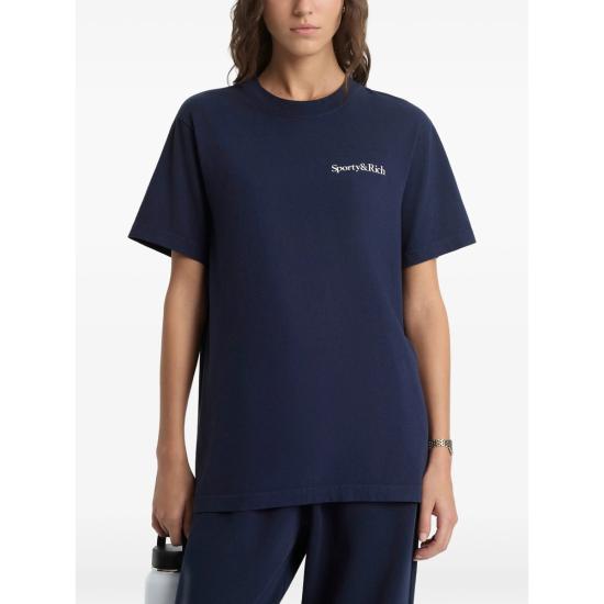 26SS 스포티앤리치 탑 TO04361300BL DKNAV BLUE - SPORTY & RICH