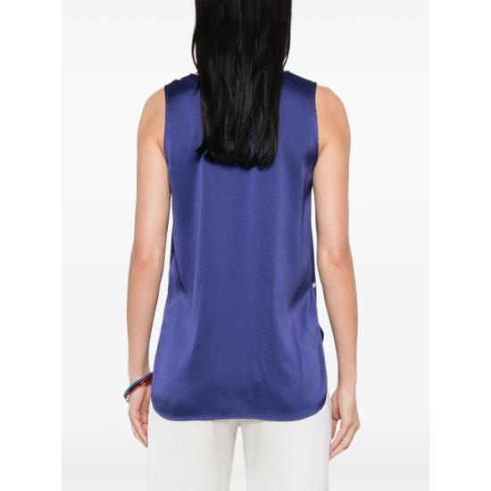 26SS 캘빈클라인 블라우스 LV044F128G STBEA BLUE - CALVIN KLEIN