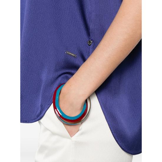 26SS 캘빈클라인 블라우스 LV044F128G STBEA BLUE - CALVIN KLEIN