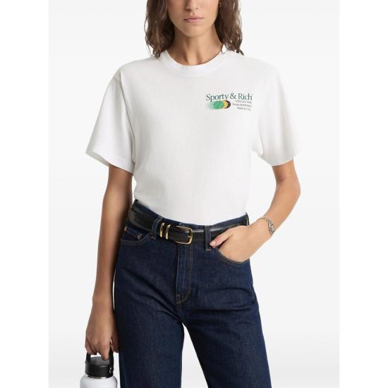 26SS 스포티앤리치 탑 TO04361174WH WHITE - SPORTY & RICH