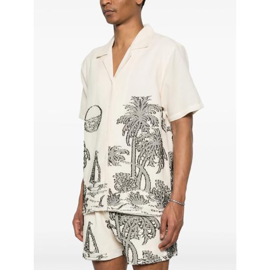 26SS 메종 라비쉬 셔츠 ZMMORNEYPALM OFFWH NEUTRALS - MAISON LABICHE