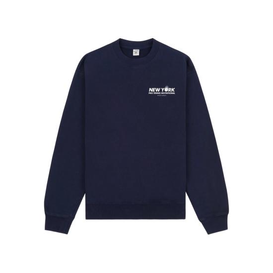 26SS 스포티앤리치 긴팔 티셔츠 ST07161428BL DKNAV BLUE