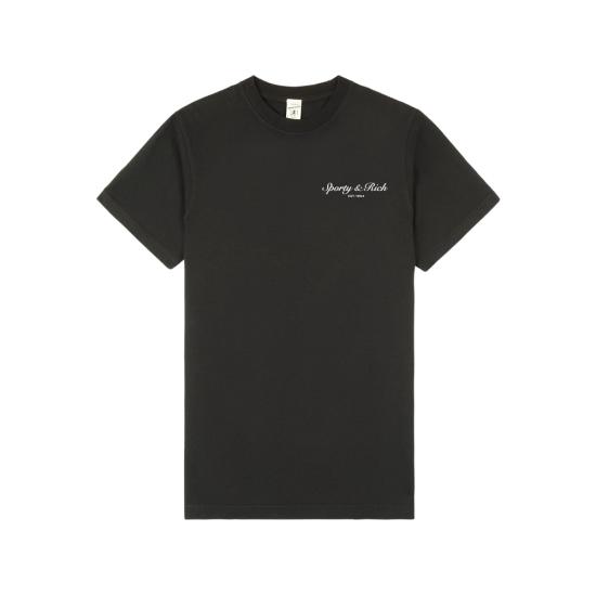 26SS 스포티앤리치 탑 TO04365262BA FADBK BLACK WHITE