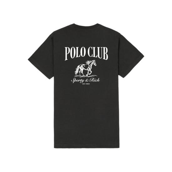 26SS 스포티앤리치 탑 TO04365262BA FADBK BLACK WHITE - SPORTY & RICH