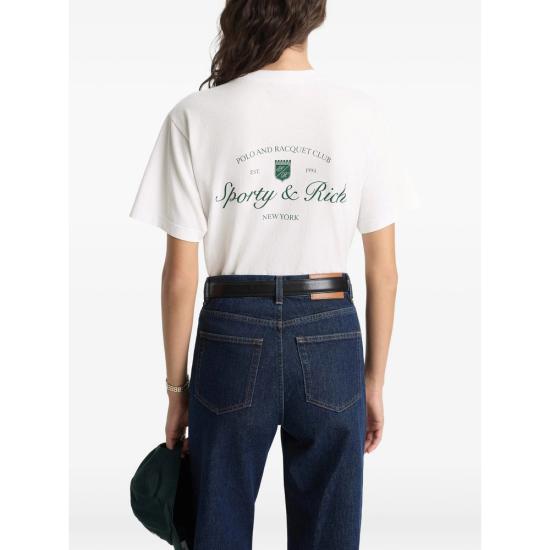 26SS 스포티앤리치 탑 TO04361325WH WHITE - SPORTY & RICH