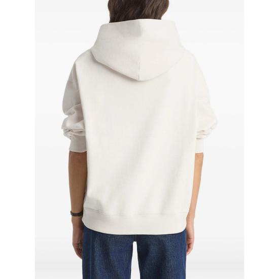 26SS 스포티앤리치 후드 티셔츠 ST09165232WH ECRU NEUTRALS - SPORTY & RICH