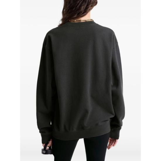 26SS 스포티앤리치 긴팔 티셔츠 ST07164508BA FADBK BLACK - SPORTY & RICH