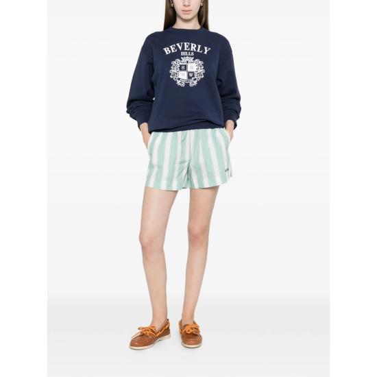 26SS 스포티앤리치 긴팔 티셔츠 ST07164256BL DKNAV BLUE - SPORTY & RICH