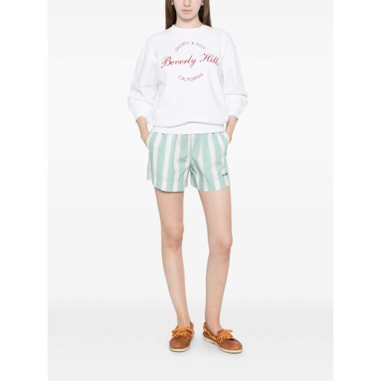 26SS 스포티앤리치 긴팔 티셔츠 ST07164257WH WHITE - SPORTY & RICH